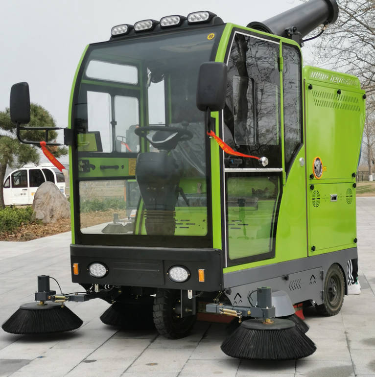 湖南道路清洁广泛应用电动环卫清扫车